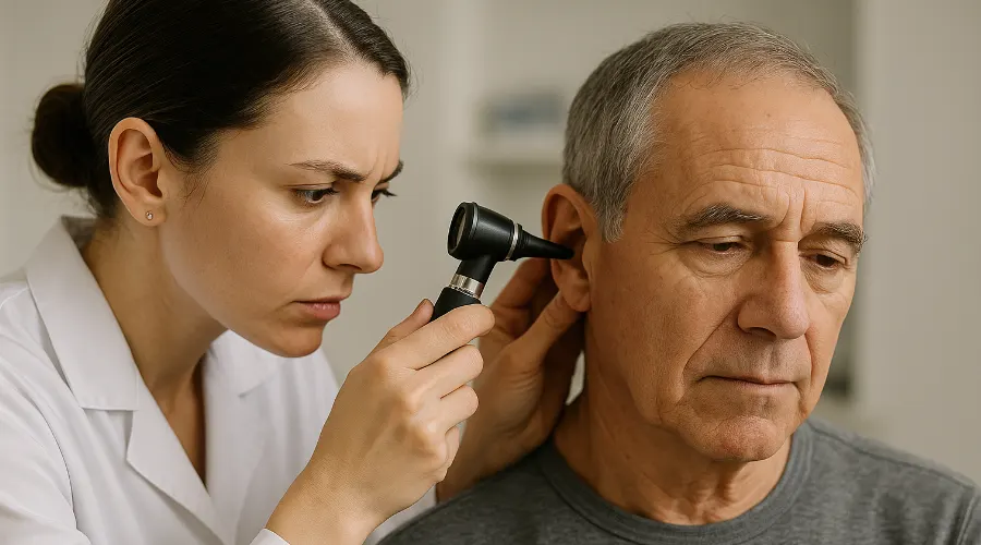 تشخیص کم شنوایی ناشی از عفونت یا جرم گوش