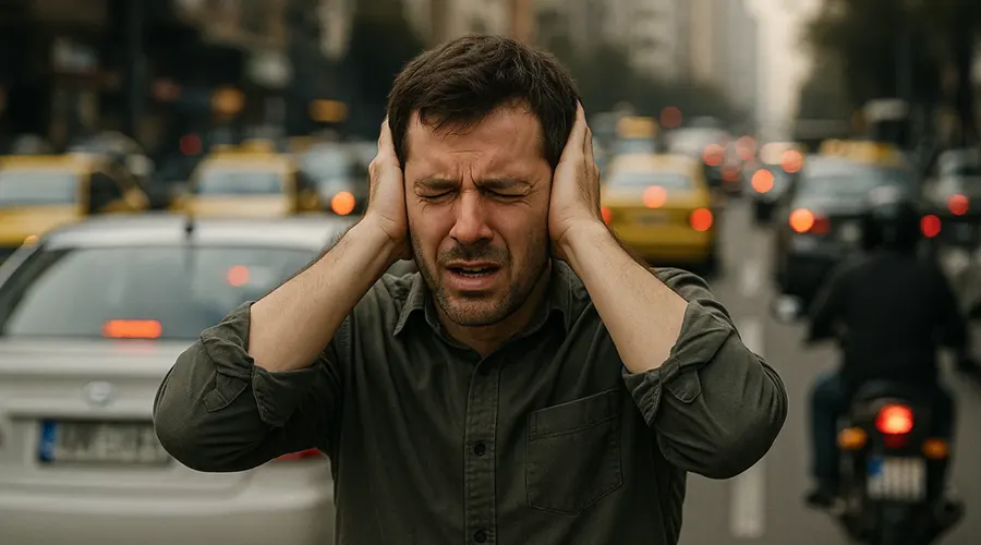 city traffic noise impact hearing تاثیر آلودگی صوتی شهری بر شنوایی آلودگی صوتی محیط شهری و اثرات بلندمدت بر گوش